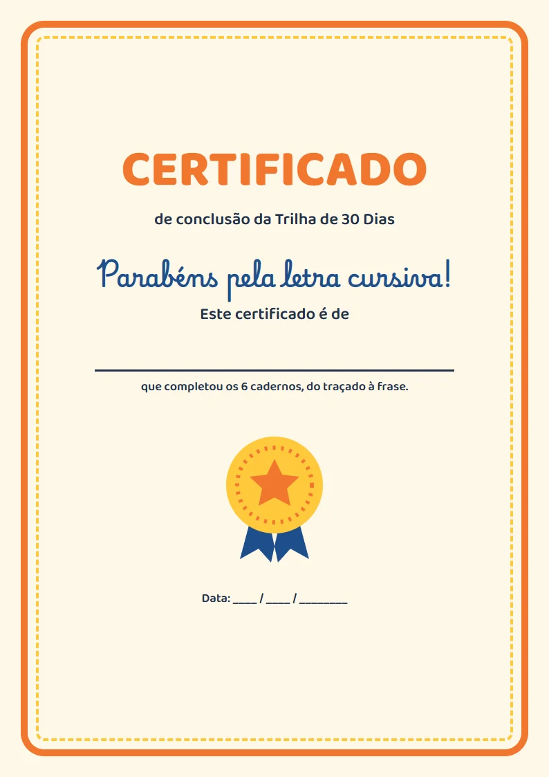 Certificado de conclusão
